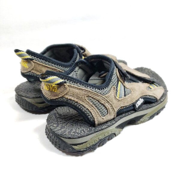 Teva Men's Size 7 Tan Leather Sports Sandals - Picture 4 of 9